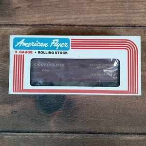 American Flyer Pennsylvania Reefer S Gauge Maroon Excellent 648802 Rolling Stock